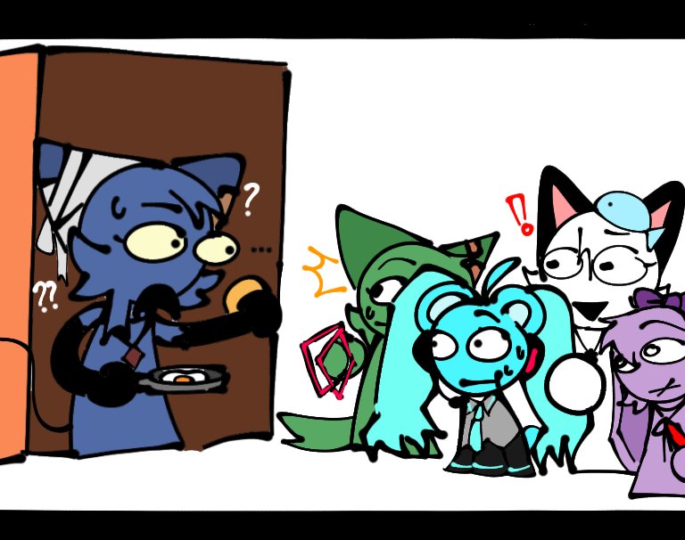 rakk0z's tweet photo. BREAKFAST TIME SILLY KIDZ- 😦
#sprunki #sprunkioc #mikuvocaloid https://t.co/BWglA0zrPq