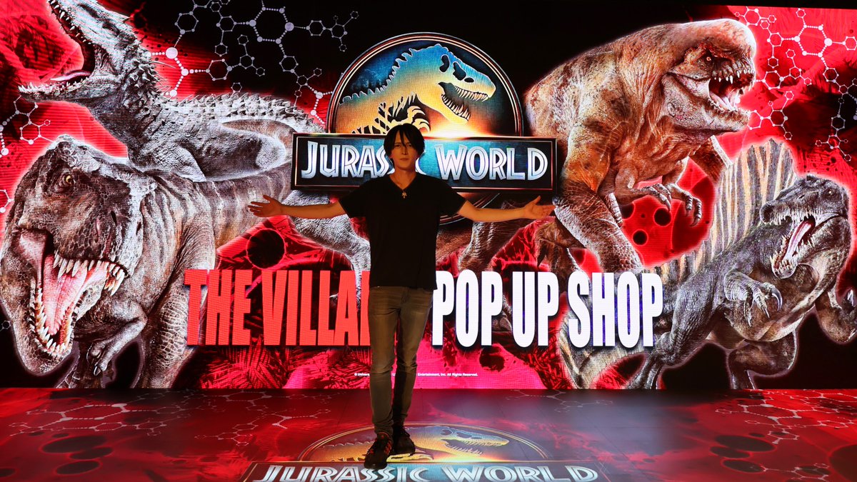 dakki1192's tweet photo. 横浜のジュラシックワールド🦖
ウルトラマンも好きだけど、海外映画もすき🎬

#ジュラシックワールド #ウルトラマン
#ultraman  #恐竜 #映画 https://t.co/8E82ASHd9E