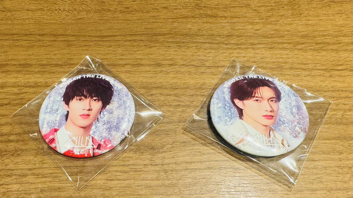 ichitan_game's tweet photo. 【交換】 EBiDAN 15周年 M!LK ランダム 缶バッジ

【譲】曽野舜太、山中柔太朗

【求】吉田仁人

都内手渡し希望です🙌
よろしくお願いいたします！ https://t.co/e9sAzN6oOR