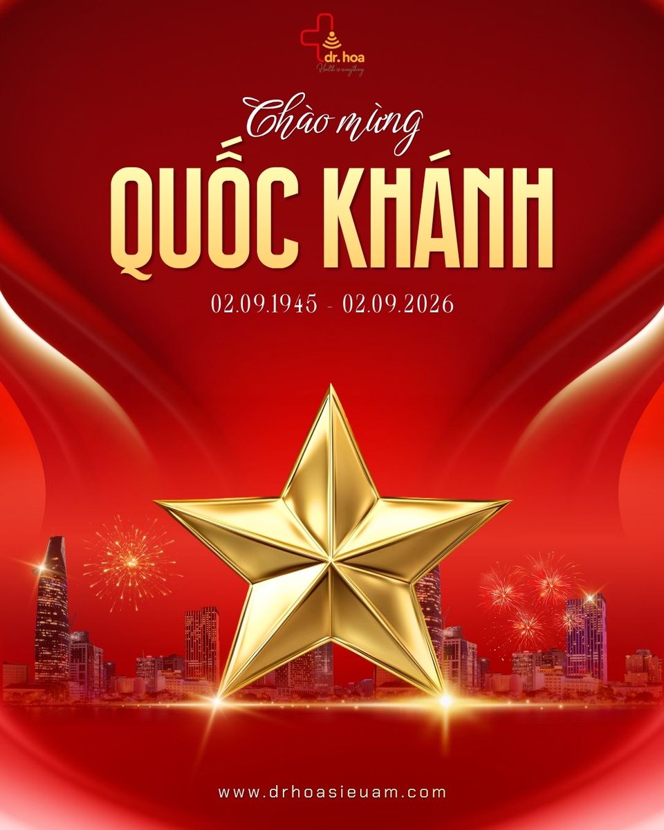 Drhoasieuam's tweet photo. Chào mừng Quốc khánh!
#tetdoclap https://t.co/LPSGEIkn9G