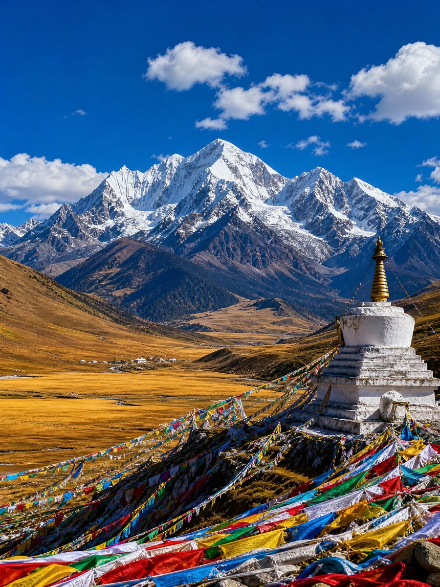 ezentrip's tweet photo. Shangri-La’s Dukezong Ancient Town 🏔️🏮

At over 3,000 meters above sea level, Dukezong is a beautiful blend of Tibetan culture and ancient Silk Road history.
#Dukezong #ShangriLa #Yunnan #TibetanCulture #ChinaTravel https://t.co/Th7qy7OhGb