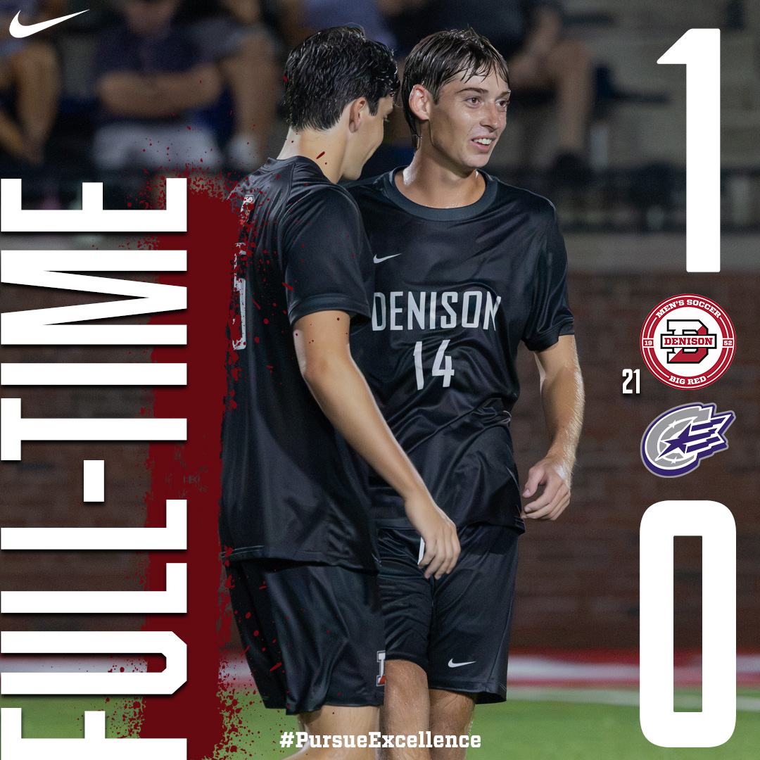 BigRedSoccer's tweet photo. Final | #21 Denison 1 Capital 0

Starting the 2026 campaign with a win at home!!

#PursueExcellence https://t.co/PVYRfj0yN9