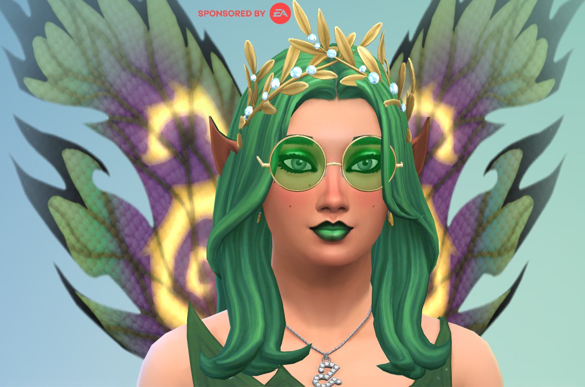 ClaireVGray's tweet photo. #eapartner #ad #sponsored #giftedbythesims 
I made Petunia Ashida. Daughter of Paprika Ashida and Geo Green https://t.co/Lhtr1va2wl