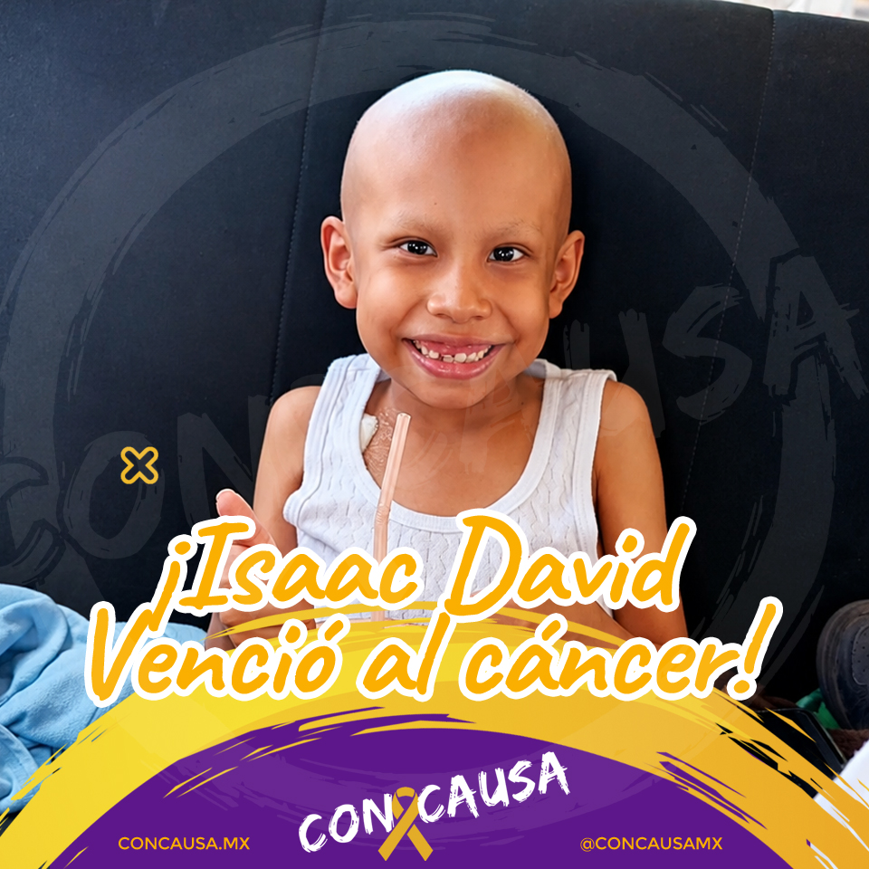 ConCausaMX's tweet photo. ¡Felicidades, Isaac David!

Hoy celebramos contigo un día muy especial: ¡terminaste tu tratamiento contra el cáncer!

Que esta nueva etapa esté llena de sonrisas, juegos, sueños y muchísimos momentos felices. Que nunca olvides lo valiente que eres y todo lo que has logrado 🎗️ https://t.co/piaUXIzVSq
