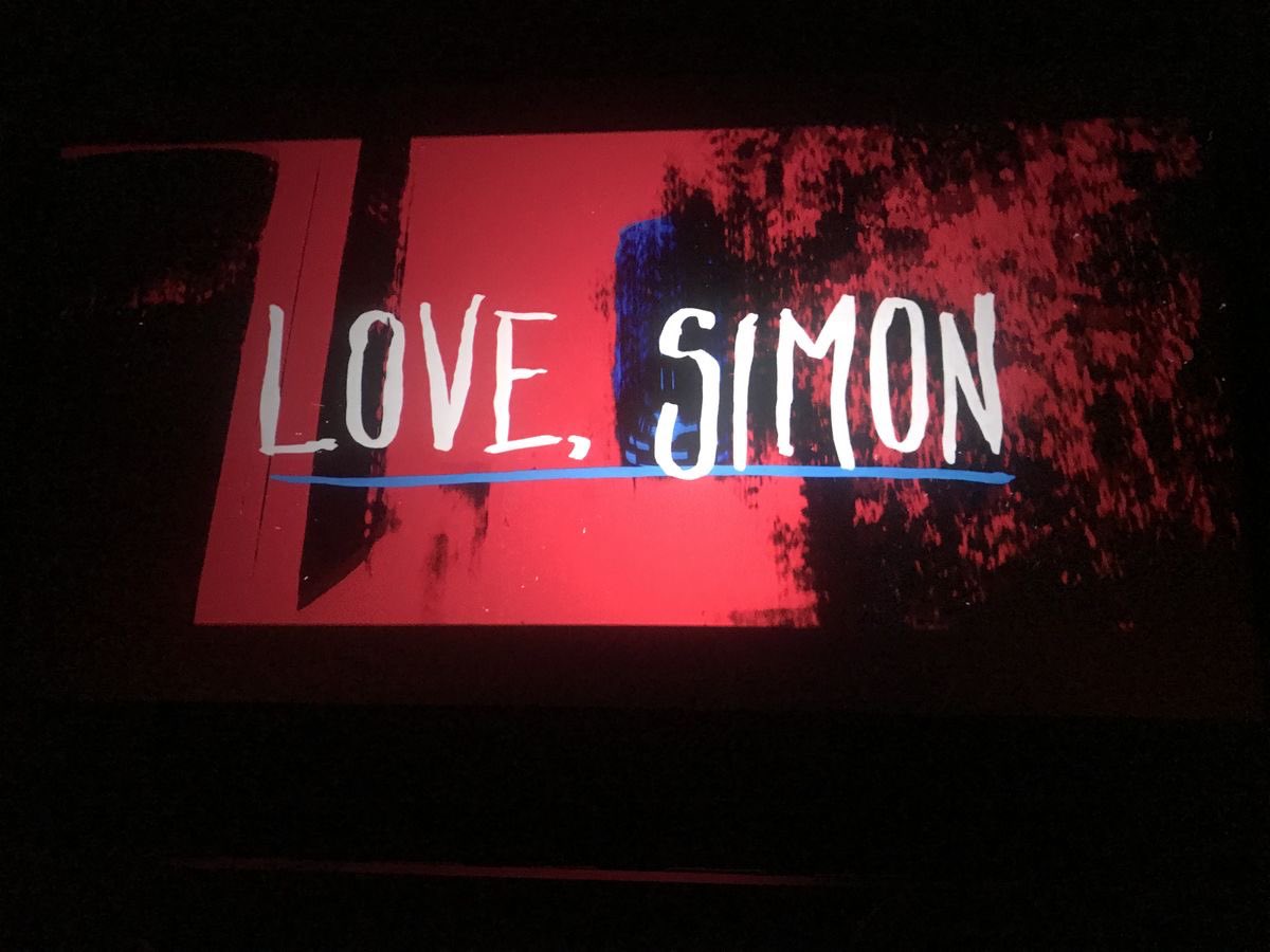 TroyBCentaurs's tweet photo. @youngusmaximus has revommended the movie Love, Simon for me. I’m excited! https://t.co/A5zNVNS2Qm