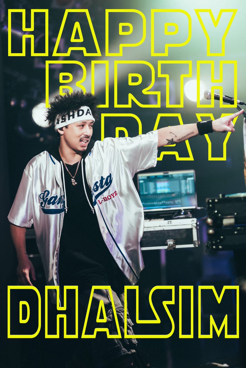 ashdahero's tweet photo. HAPPY BIRTHDAY！！
Dhalsim ⚾️🕶️

photo by @katada_c 

@DJDhalsim_ADH

#ASHDAHERO #ADH https://t.co/vUUhyU5YrC