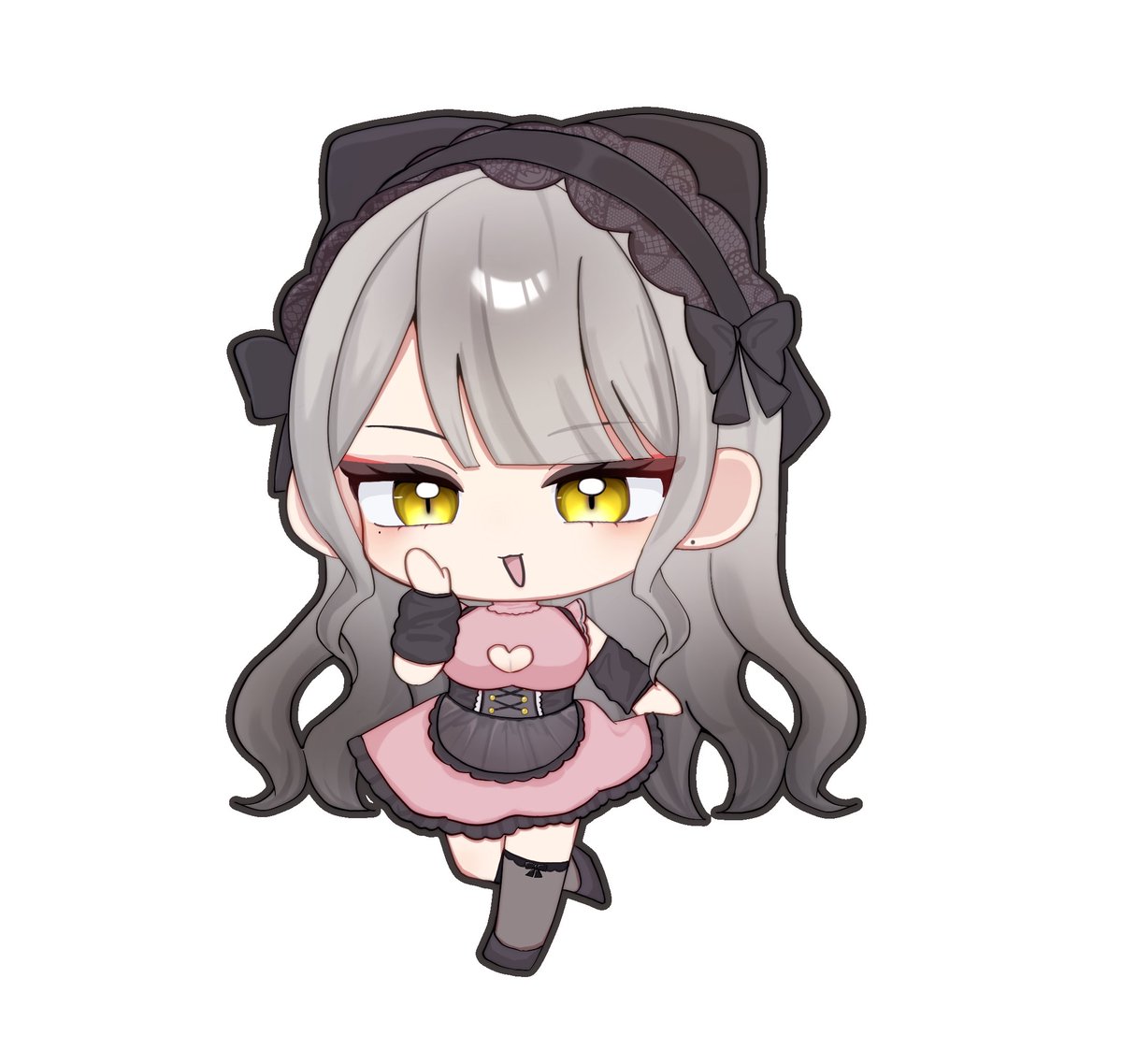 Aimy_Aki's tweet photo. @uruuhituji さんにレナのイラストを描いていただきました✨🥺
かかかかかわいすぎて😭🤍
デフォルメ感もすごく好みで、キツネ目も衣装も再現度バツグンで最高すぎます🥺🤍
ありがとうございました🥹🤍 https://t.co/motBrQOidU