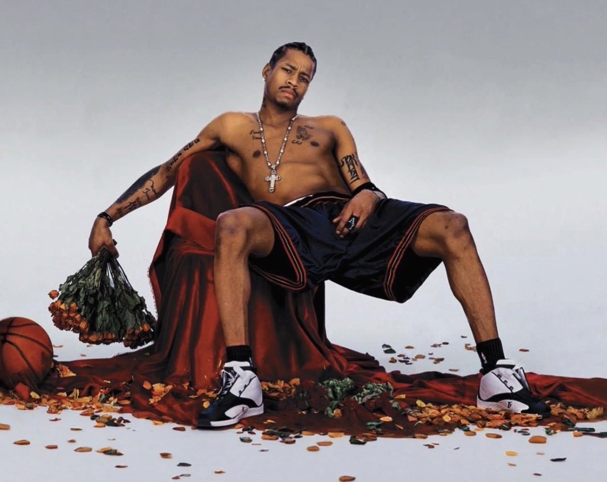 BenHakker_'s tweet photo. Naomi Osaka is killing this Iverson tribute 😍

That's how you pay respect to a legend 🤌🏾🤌🏾 https://t.co/q5qjRo4XZn