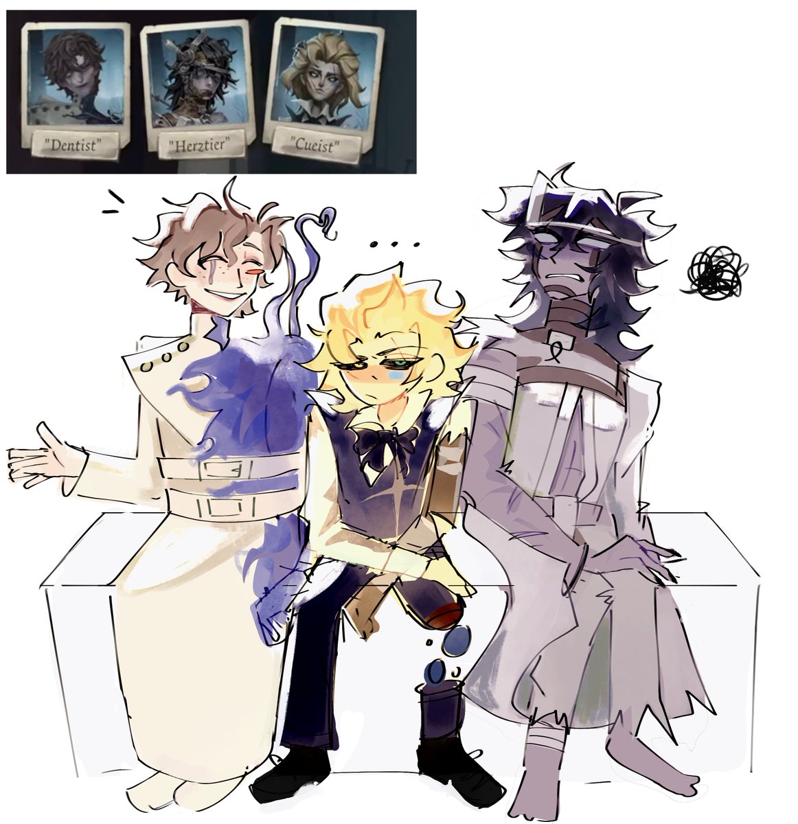 katanaartt's tweet photo. The ban picks #IdentityV https://t.co/qqHaL0UI7S