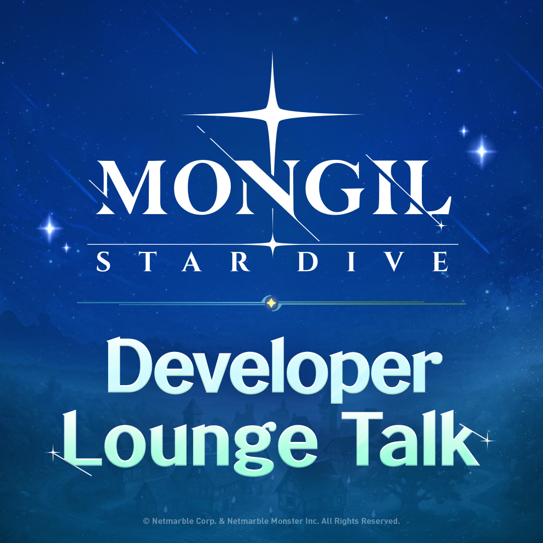 Stardive_EN's tweet photo. Tonight at 10:00 (UTC),
the 「MONGIL: STAR DIVE」 Developer Lounge Talk goes LIVE!

📅 Livestream Schedule (LIVE)
9/2 (Wed) 10:00 (UTC)

From major details on the upcoming update
to sneak peeks at brand-new content arriving in the future!

Plenty of exciting news is waiting for you,
so make sure to tune in and don't miss out! 👀✨

☑️ NOTICE!
Please note that the livestream announced above will be conducted in the presenters' primary language due to the nature of the content.
After the Korean livestream concludes, summary highlights of the broadcast will be provided in English.
We kindly ask for your understanding. 

Additionally, after the livestream ends, you can watch the Developer Lounge Talk in various languages by clicking/tapping the Settings icon below the video and enabling [Subtitles] > [Auto-translate].

▶ Watch Developer Lounge Talk
https://t.co/7hD7JPvja9

#MONGILSTARDIVE #Livestream #Netmarble