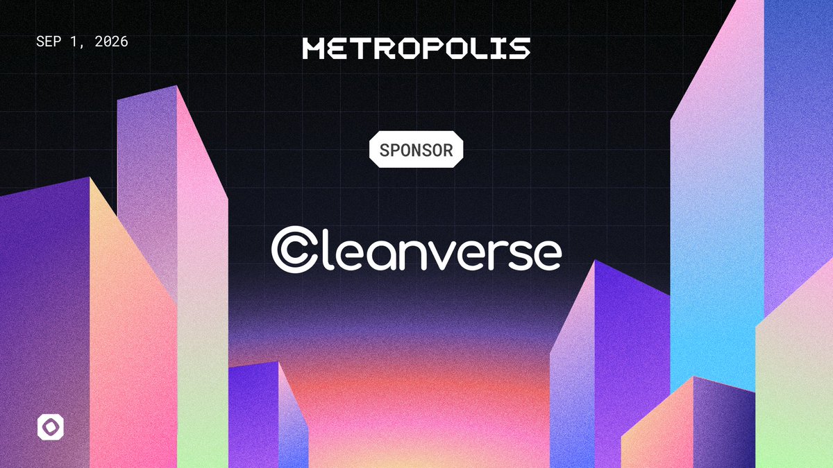 TheCleanverse's tweet photo. We are excited to collaborate with @monad on their Metropolis online global hackathon! 

Builders can compete for the Cleanverse bounty, rewarding the best solution using the Cleanverse Compliance Protocol for trusted on-chain finance products. Sign up: https://t.co/7n2q2BEsim https://t.co/9dEki90jJw