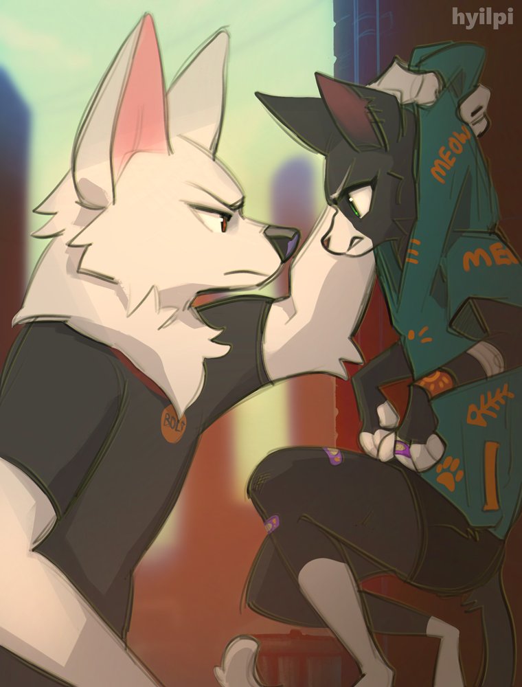 BramdonEspinoza's tweet photo. Encontré el cómic completo. (part. 1)
Artista :#hyilbi
Traducción hecha por mi.
#Furry #español #art #furryart #Bolt https://t.co/vmQbR54vDe