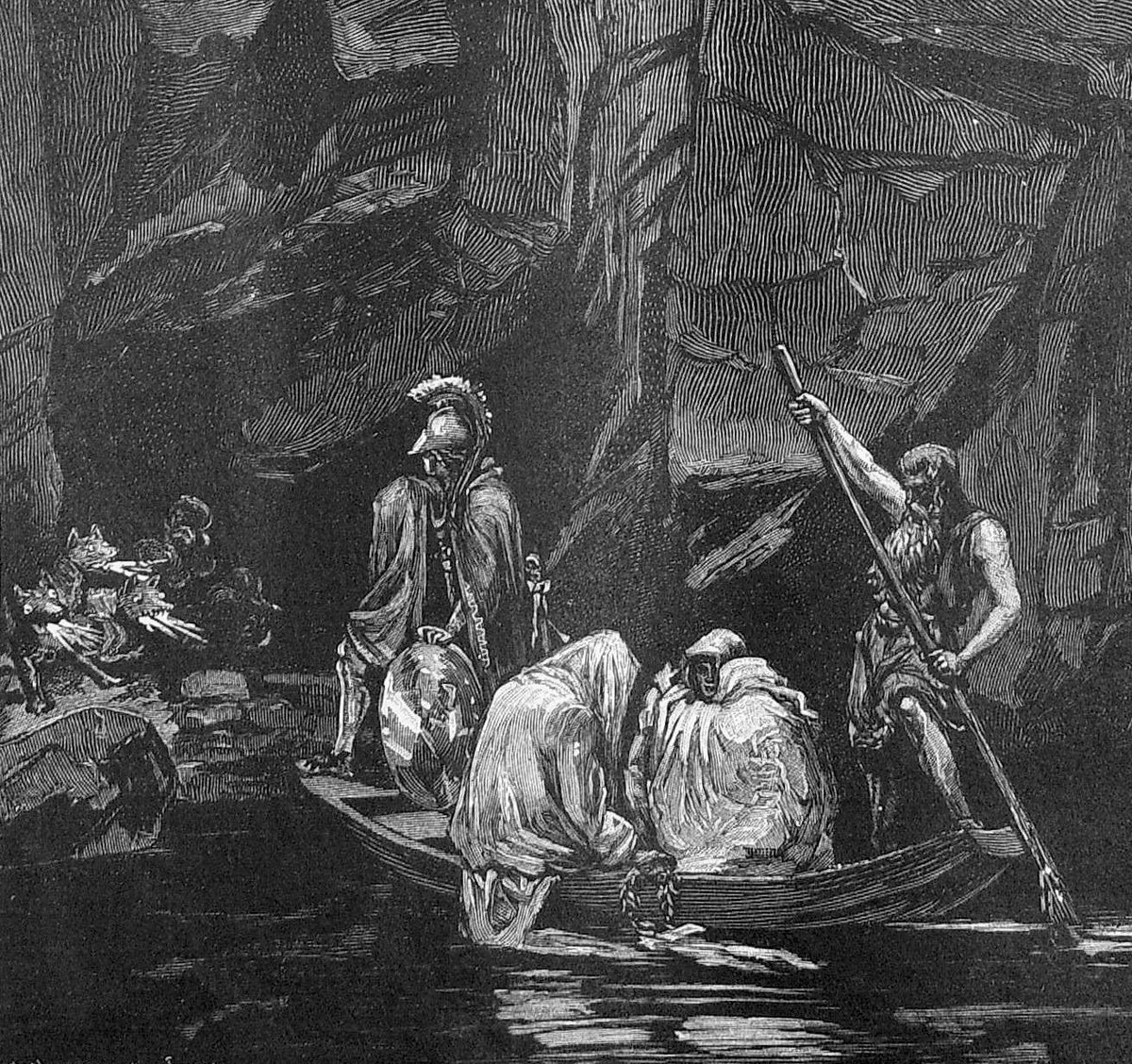 unconquered_sol's tweet photo. In Hades 
— Gustav Heuer and Otto Kirmse (1886) https://t.co/ZWcTVpYQ1H