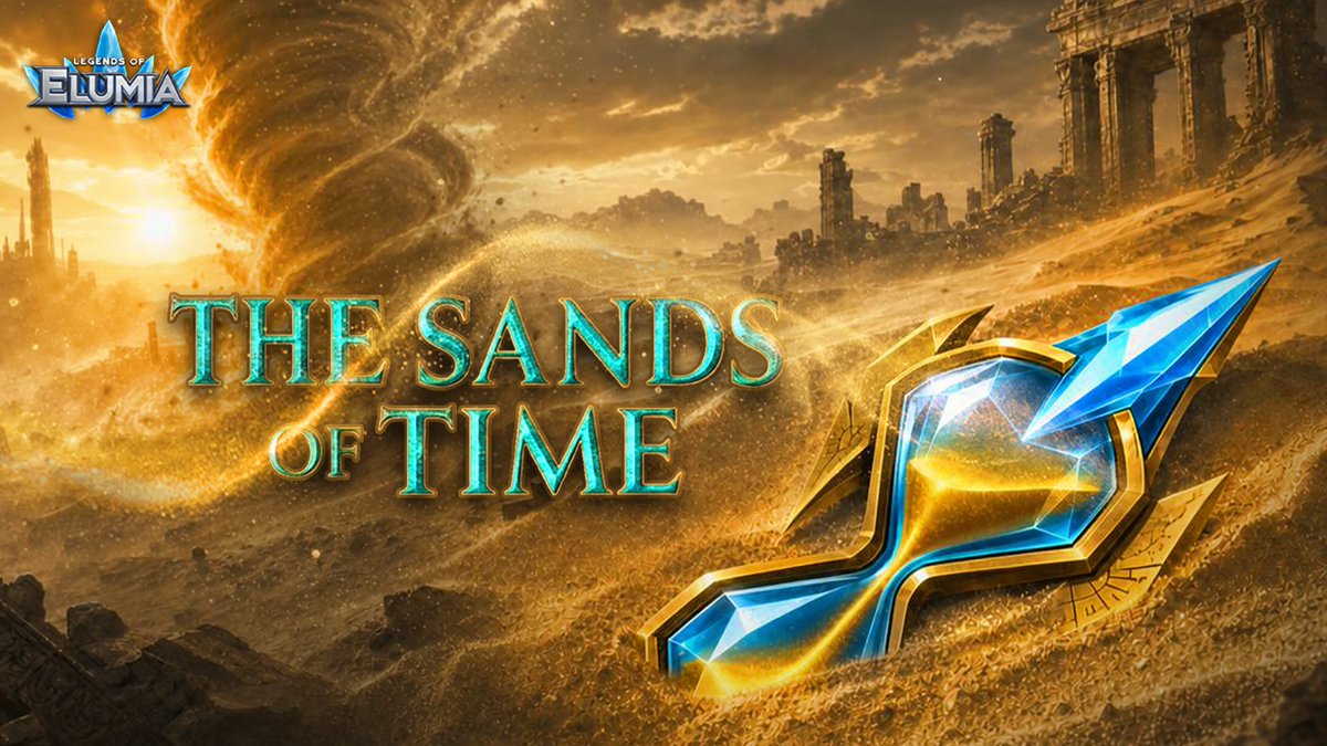 PlayElumia's tweet photo. Something ancient is awakening…

The Sands of Time are shifting.

Are you ready? https://t.co/5YrVBQWYl4