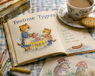 PeteWriting's tweet photo. #Writer #Poetry #WritingCommmunity #Scribblings

Today's clickety clicks😉

4. Teatime Tygers

Poetry.

A harmless fable exposing the underbelly of pork futures. #Tyger #RoseThouArtSick #MindForgedManacles #TummyTime

https://t.co/O11cghDrtq https://t.co/EYiiYvqUVb