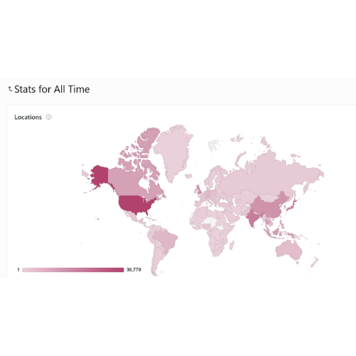 xzmusicfan's tweet photo. My humble https://t.co/s8q1Dkb3yQ website has welcomed visitors from 169 countries to date! 🌎❤️ Apparently, XFX are EVERYWHERE! 😂🌍 Here are the top 46 countries! 😄👇

#XiaoZhan https://t.co/GjEt0BJuUz