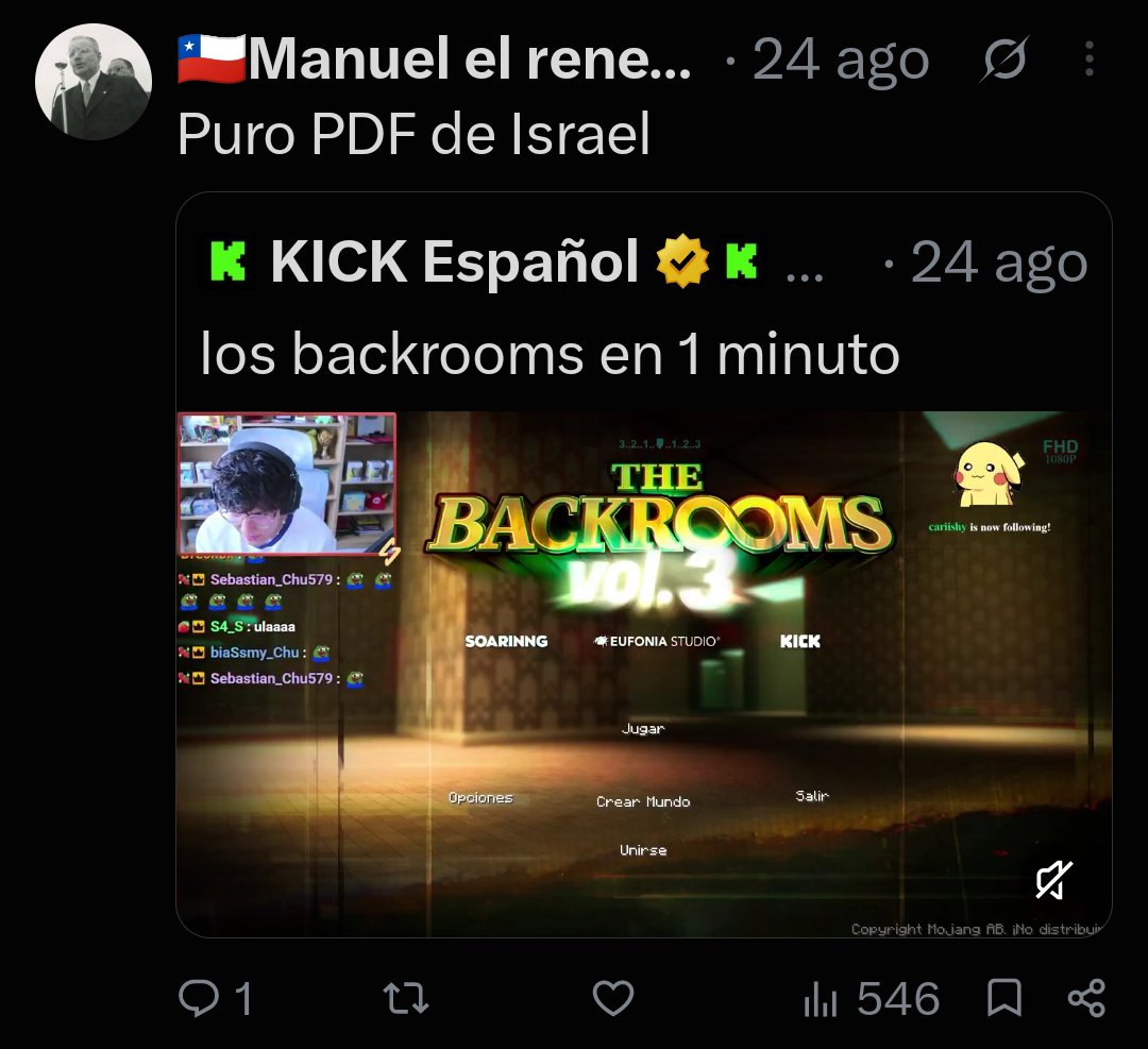 Evan77777777_7's tweet photo. Mi bro en realidad odiaba a todos xd, párale a tu rollo broer
@Santiago244512 https://t.co/0tRxutkXec