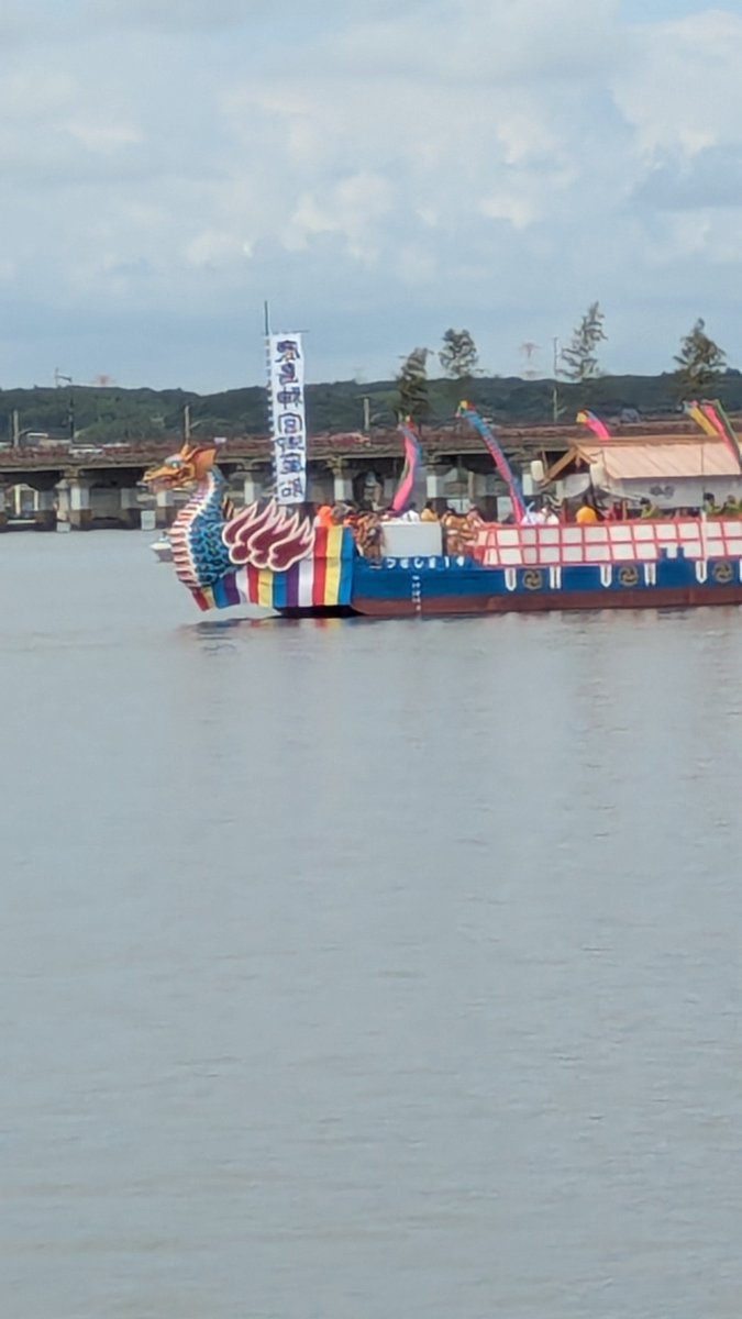 nobuchin55's tweet photo. 日本最大の内海での祭り
鹿島神宮 御船祭見てから
メルスタでトイレ寄って
今から笠松に向かいます
しっかりと必勝祈願して来ました https://t.co/dMYQvhQNeE