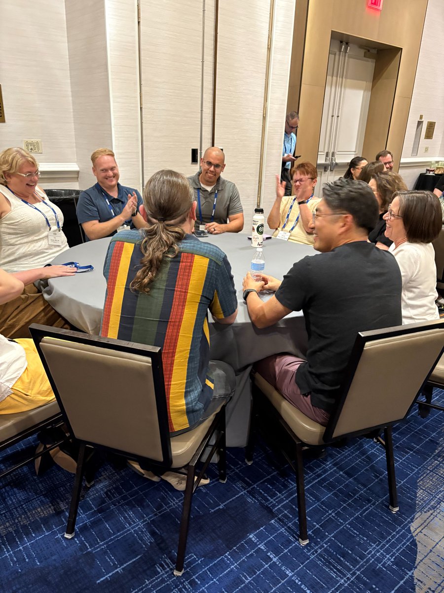 STFM_FM's tweet photo. At last night's Gathering-In, #CPQI26 attendees came together to share ideas, creative expression, and stories through activities designed to build connections with one another.  Thanks to everyone who joined us and made it such a fun and engaging evening!  

#STFM #CPQI26 https://t.co/btjKSlRi5j