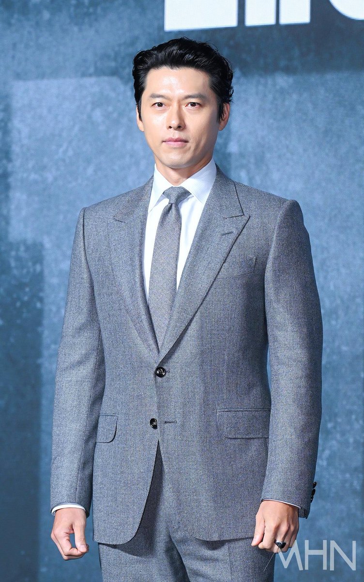 taepyvng's tweet photo. Hyun Bin today at <Made in Korea season 2>  press conference 🩶

#현빈 #HYUNBIN #MadeInKorea_S2 https://t.co/P7wMZGpW1c
