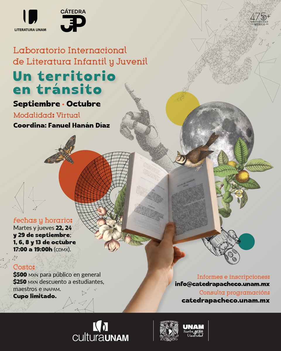 universoUNAM's tweet photo. #LABLIJ
¿Desde dónde se define la literatura juvenil?  En el Laboratorio Int. de LIJ: Un territorio en tránsito abrimos la conversación para explorar los debates, géneros, lenguajes y tendencias que atraviesan la literatura juvenil

Coordina @Fanueldi 

✍️ https://t.co/oRUVexMGoS https://t.co/oIlE2peUGg