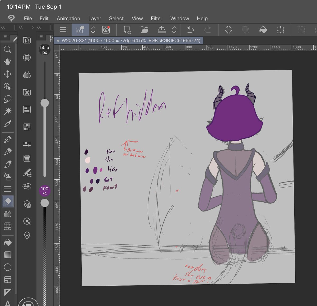 CigiWaters's tweet photo. Haven’t posted in a bit.  These accounts were originally meant to be a place I could post cringe art learning drawings.

So have a piece of fanart that I’ve hit a brick wall on.  I need to work on something else for a while. https://t.co/n5t6dEo3bc