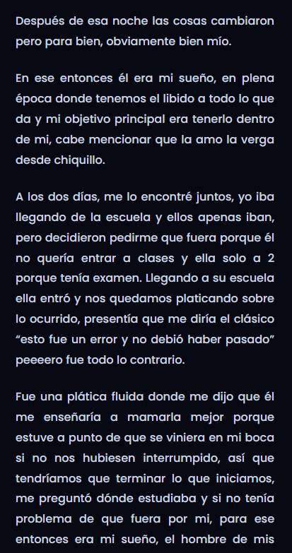 relatos_gay_cl's tweet photo. Tú la novia, yo la amante… P2 🍆🔥

𝗥𝗘𝗟𝗔𝗧𝗢 𝗖𝗢𝗠𝗣𝗟𝗘𝗧𝗢: https://t.co/7dRnTquRtM

#relatosgay #gay #pornogay https://t.co/REBCHipNze