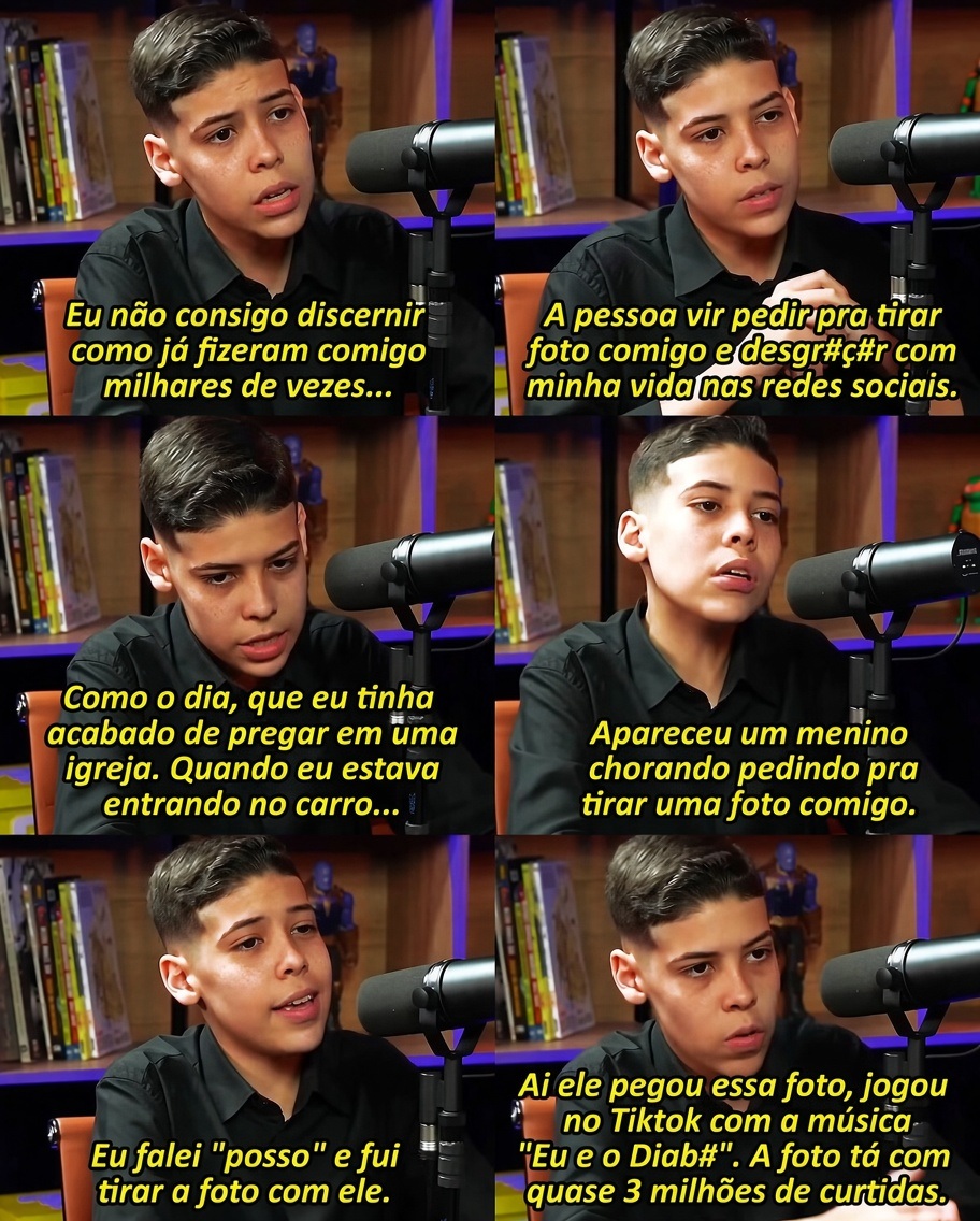 jlinzombie's tweet photo. O dia em que o Pastor Mirim tirou foto com um "fã" e o menino jogou na outra rede com a música "Eu e o Diabo" KKKKKKKKKKKKKKKKKKKKKK https://t.co/fUXAmYUF6q