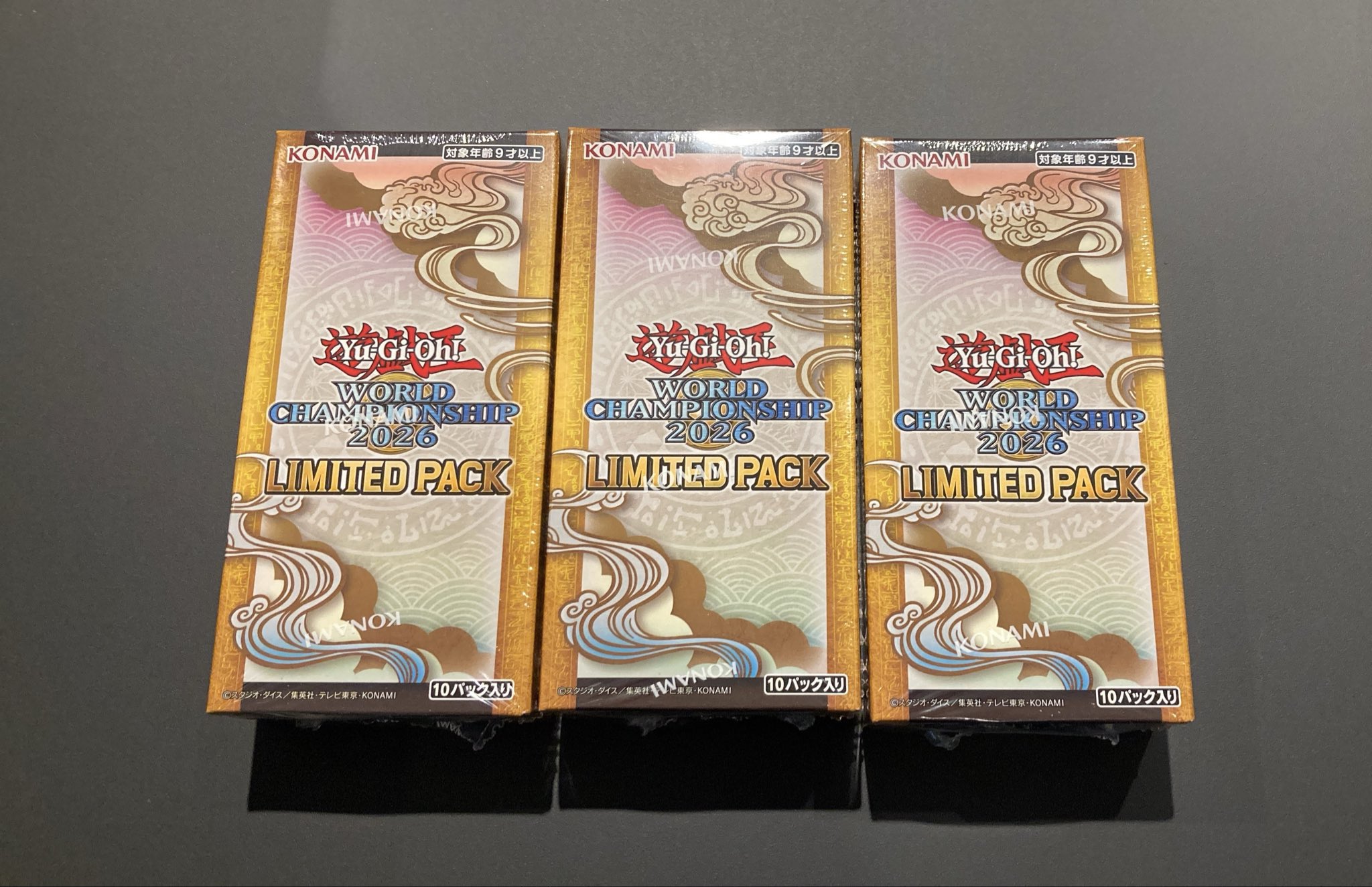 遊戯王】リミテッドパック ワールドチャンピオンシップ2026 6BOXセット