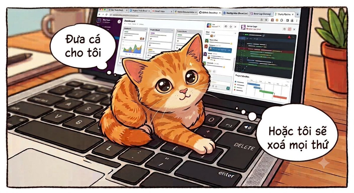 chenchengeth's tweet photo. Hacker thường xuyên phải gặp 😂
#Catmeme #cat https://t.co/Ox19wbeqwZ