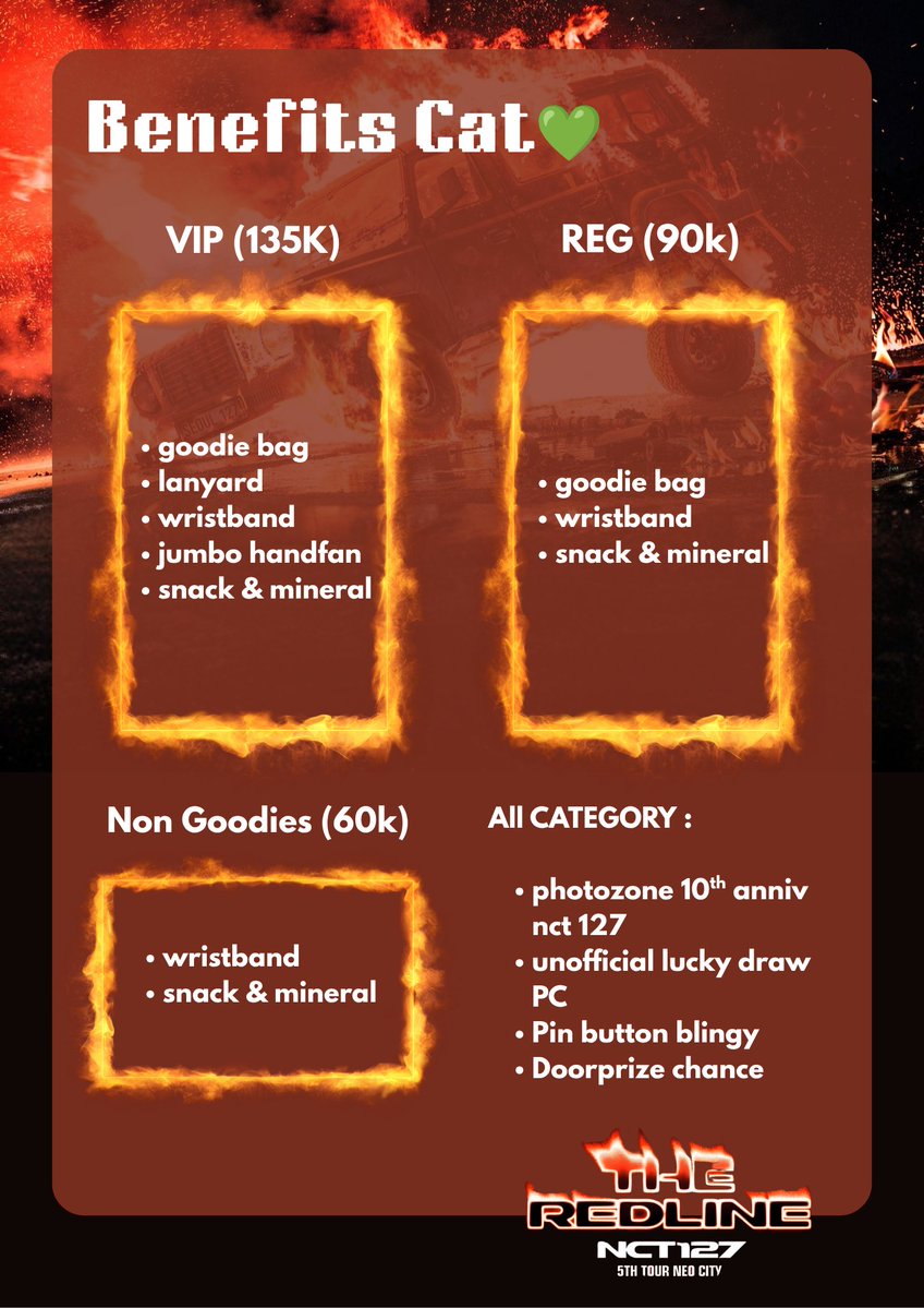 sijenigallery's tweet photo. 🚨 DRESSCODE ALERT — THE REDLINE ❤️‍🔥

NCTzen, it’s time to serve your best The Redline look! 🫵🏻✨

Get ready to bring the WHITE • BLACK • RED energy and let’s make the venue look even more iconic! 🔥

❤️ RED — bold & fiery
🖤 BLACK — cool & mysterious
🤍 WHITE — clean & classy

Mau pilih yang mana? Yang penting tetap slay sampai THE REDLINE! 😎🔥

📌 Dresscode: White, Black, Red
So, prepare your fit and see you at the event! 🏁❤️‍🔥
@twinstarr_Go 

#NCT127 #NCT127TheRedLine #TheRedLine #NCTzen #NCT127Indonesia #DresscodeNCT127