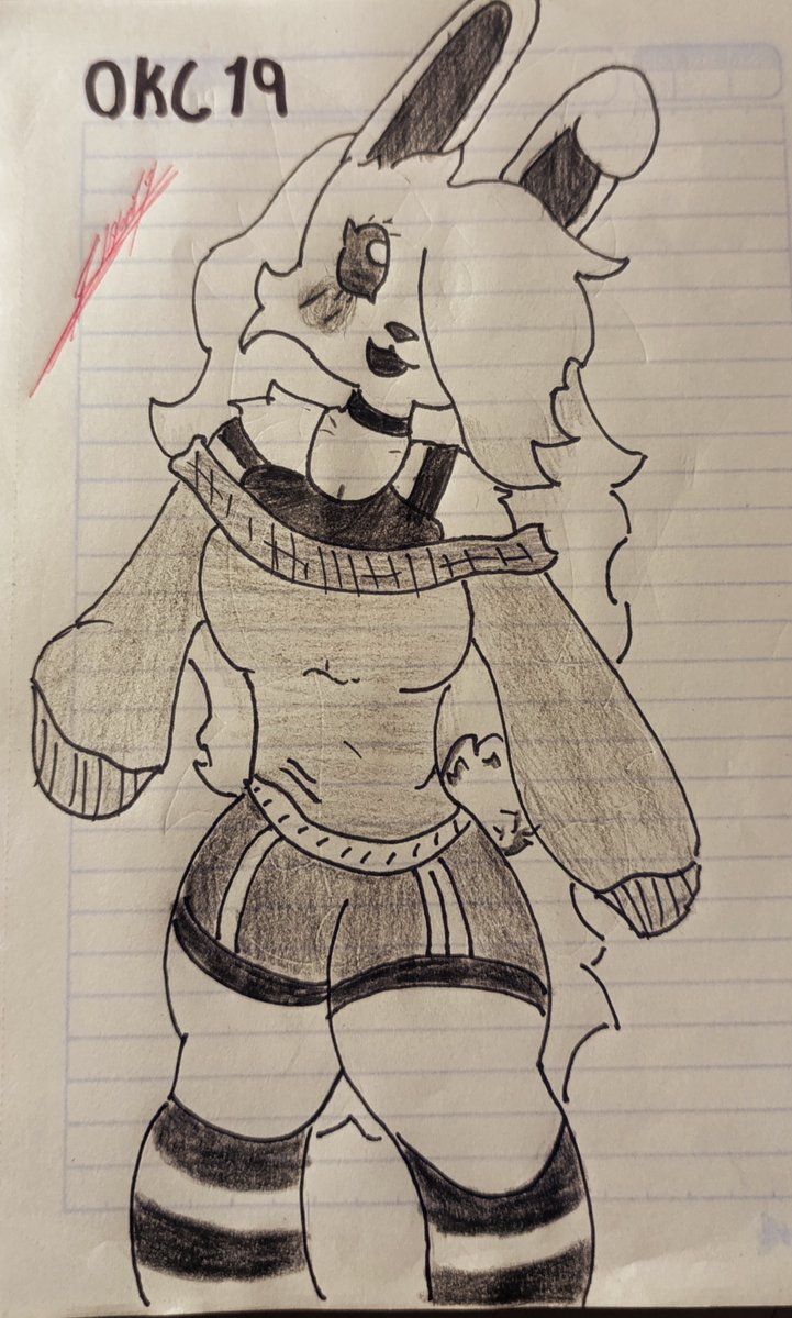 OKC_19Lobo's tweet photo. Que opinan de mi nuevo dibujo ahora es de femgram de GD XD #geometrydash #gd #artist #dibujotradicional https://t.co/Ol9X1smjon
