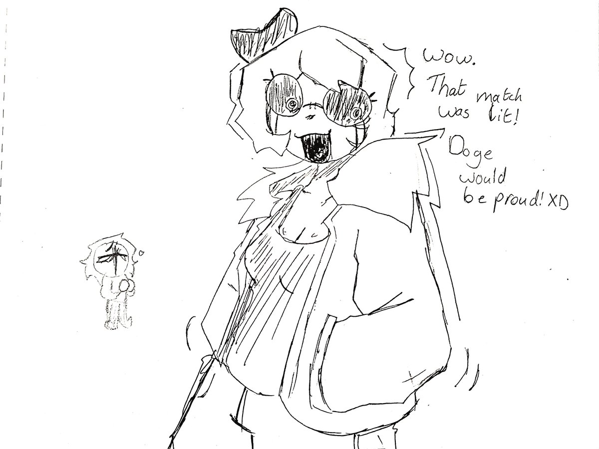 PingCANdraw's tweet photo. She's so cute, XD Slasher my beloved
#forsaken https://t.co/gsHrR9qPnV