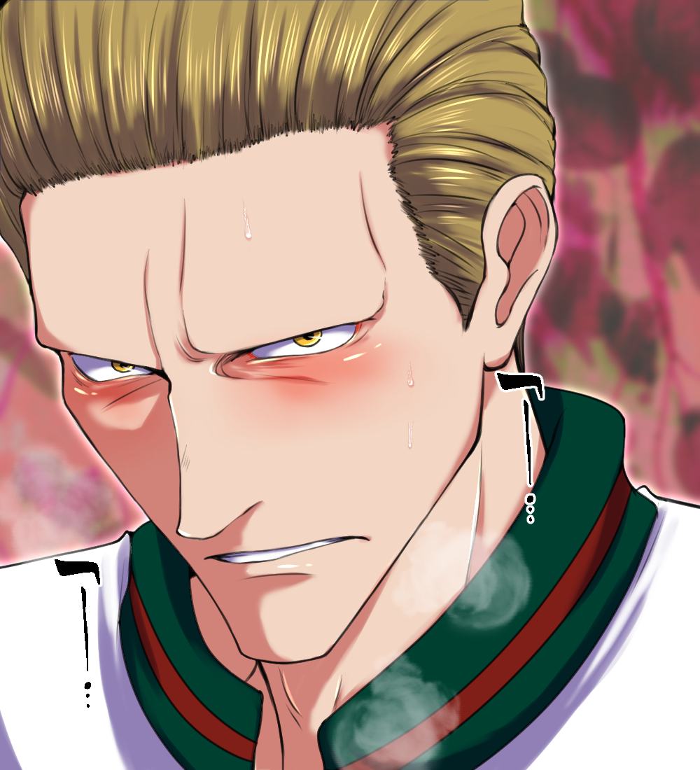 Maplepluplu's tweet photo. ※夢絵

推しの照れ顔が…描きたかっただけなんです…
別に他意はないんです…… https://t.co/xiJNF8vK4U