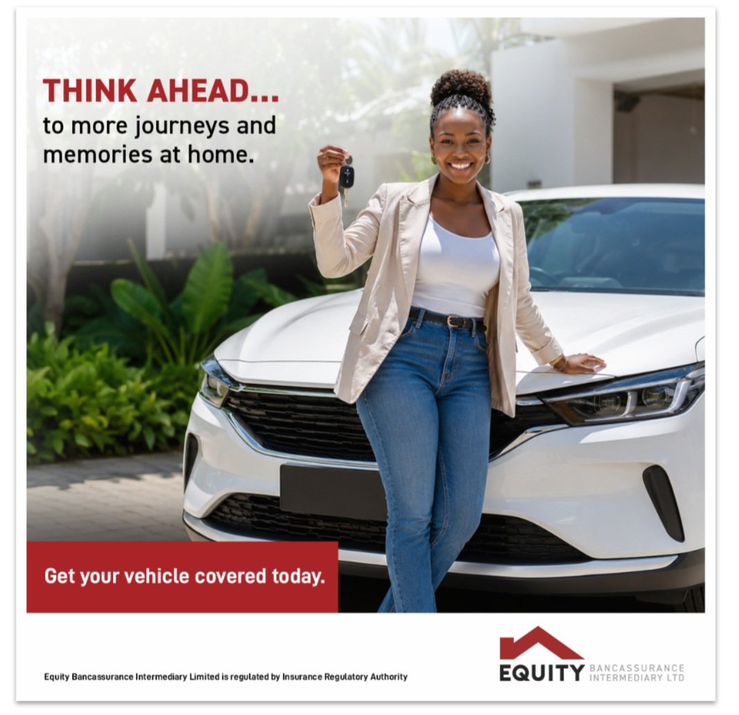 muugafm's tweet photo. Ngari yaku ni gintu kia bata mono kirigwe. Nikio ubati ikumimenyeera bwega na njira ya kumigitira insurance nikenda kumikaria kumania na mogwati mwanya mwanya.
Ambiria rugendo rwaku narua: https: //shortit.me/6ux34 Call: 0763 000 000
#ThinkAheadInsureToday #EquityBancassurance. https://t.co/zZIB1mEJNe
