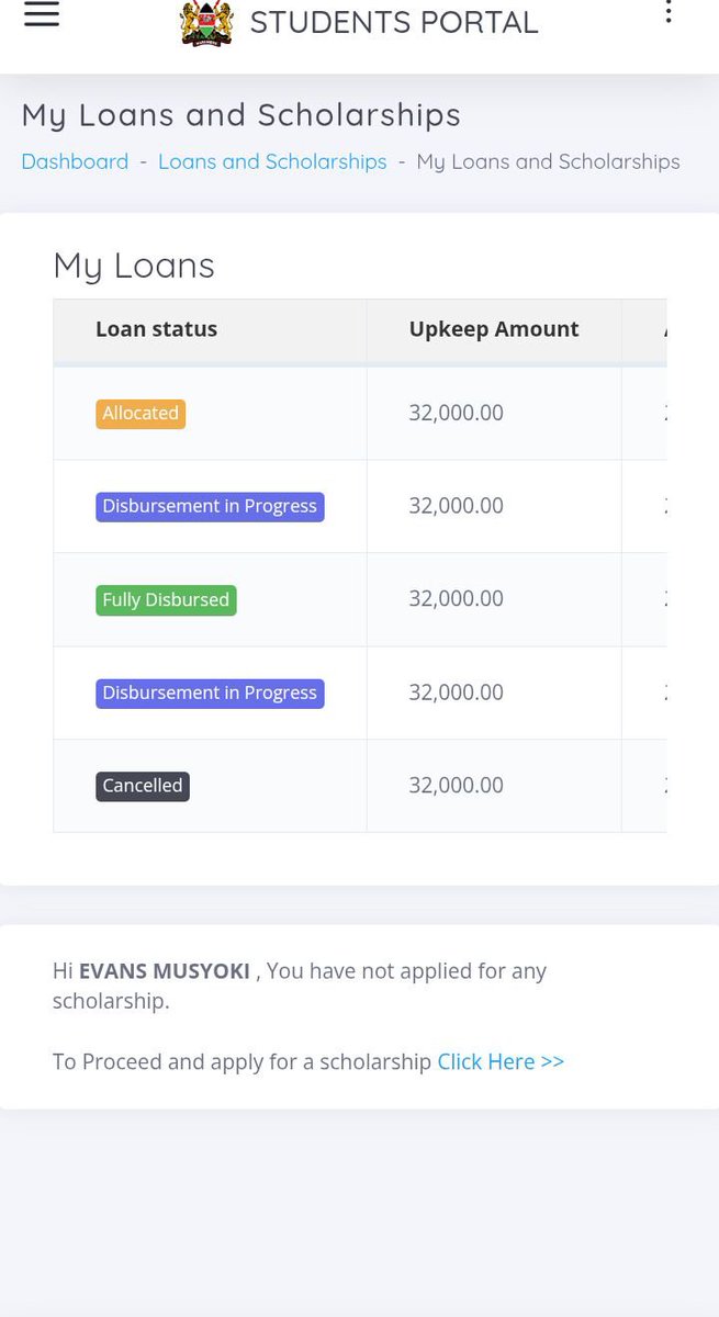 EvansMusyo67606's tweet photo. @HELBpage Admin, kindly confirm batch
ID 41442938 https://t.co/b0oX8hFbEy