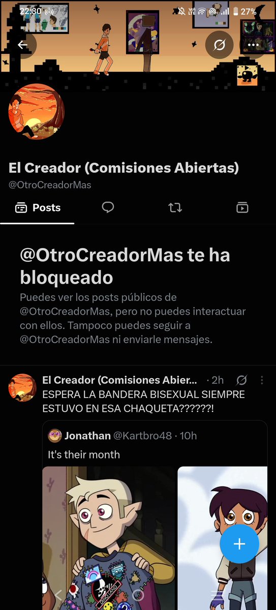 redshift1120334's tweet photo. Gracioso que todos los que quieren manchar la cara de los domingueros te bloquean porque no tienen argumentos. Le expliqué que no quería defender a pollo pero que había cambiado, me dijo algunas cosas y no pude responder. https://t.co/mD479QwtUw