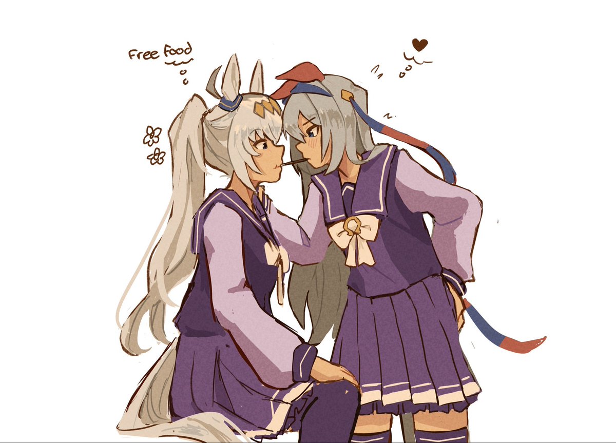 nonnormalguy's tweet photo. pocky #ogutama #umamusume https://t.co/imE7XD8lVv