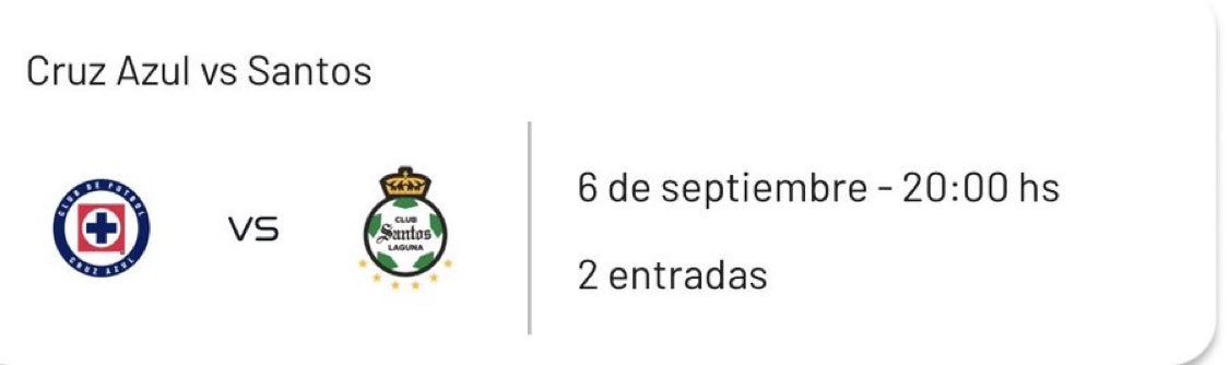 gambetita2020's tweet photo. 2 boletos 🆚 Santos en una de las mejores zonas del estadio (100 plus) más baratos que en taquilla.

Ayúdanos a compartir para llegar al 🔵 adecuado

+ Info por mensaje directo https://t.co/ympqDckz7V