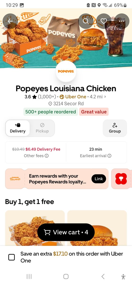 BishopSloth's tweet photo. @UberEats Also also they are only 4 miles away wtf I'd the $10 delivery fee for? They are   10 minutes away by car. Wtf do YOU need a $10 delivery fee for? That's not going to the driver, so why are you charging me A DOLLAR PER MINUTE!? https://t.co/mMzYMfxLoj