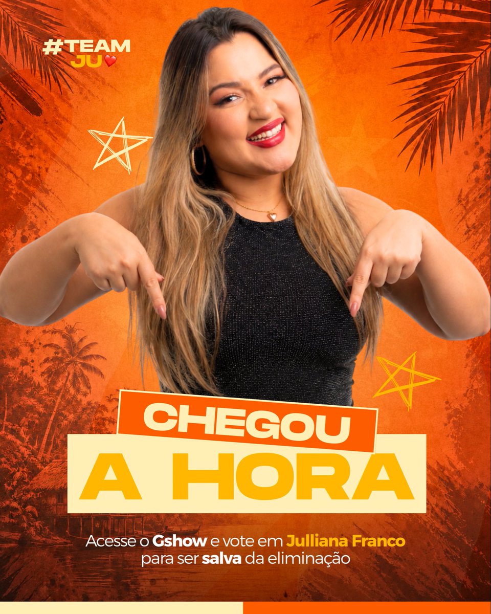 jufrancooficial's tweet photo. Amores, chegou a grande hora! Agora precisamos ainda mais de todos vocês com a gente, votando muito na Ju e ajudando a nossa menina a conquistar essa vitória!

Cada voto é importante e pode fazer toda a diferença nesse momento. Então bora mobilizar geral, chamar os amigos e votar sem parar na Ju!

Vamos juntos até o fim! ❤️

🔗: https://t.co/kr4KaGQpWb

#TeamJu | #EstrelasDaCasa