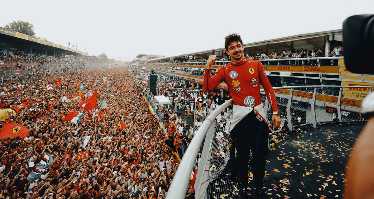 F1GuyDan's tweet photo. The only Ferrari wins in Monza over the last 15 years

• Charles Leclerc (2024)
• Charles Leclerc (2019)

END OF LIST. https://t.co/ivBIAoQYFd