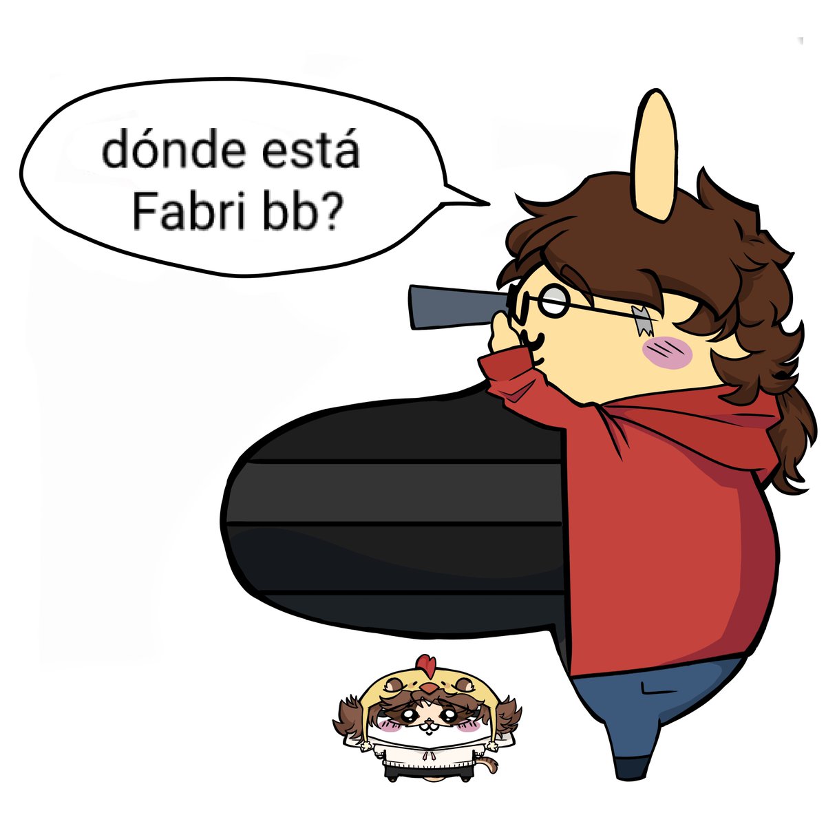 Rabi_Pelao715's tweet photo. #MinecraftSaga #starvtuberArt #FalloArt #TheMagmaBoiFanart #CapitanGatoFanArt
Top cosas q creo q son canon en el saga
. Número 1: yo con la mamá de Nova...
. número 2: https://t.co/vrbOkwMUI3