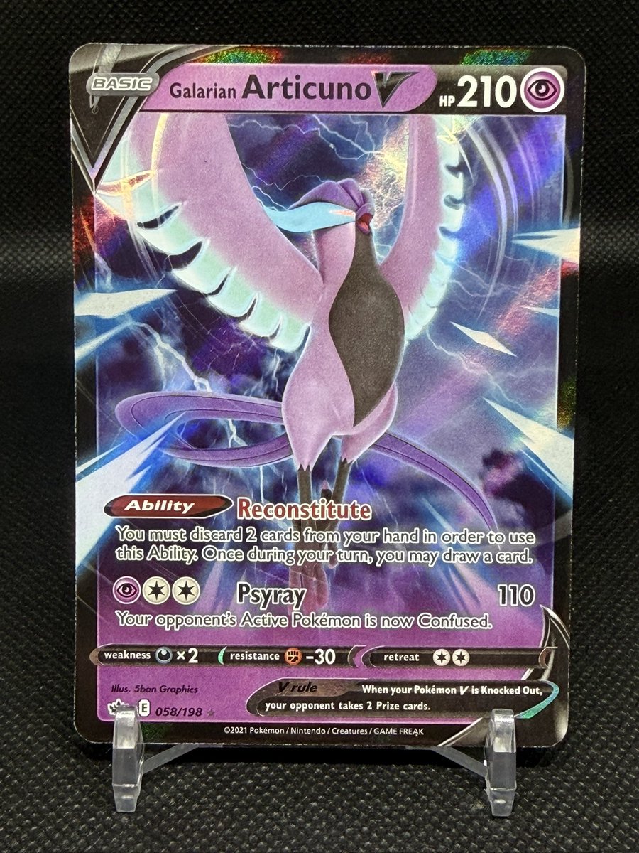 WeedVet's tweet photo. 🌟🌟🌟🌟GIVEAWAY🌟🌟🌟🌟

Ok friends… last weeks giveaway went so well we’re gonna stick with pokemon again this week…

Here are the cards up this week…

2021 POKEMON SWORD & SHIELD CHILLING REIGN 058 GALARIAN ARTICUNO V

2007 POKEMON DIAMOND & PEARL 4 EMPOLEON-HOLO

2026 POKEMON ASC EN-ASCENDED HEROES 089 MEGA GARDEVOIR EX

GOLD FOIL FAN ART CHARIZARD
(Fan art means this is a novelty item, still looks cool in your collection, not a real authentic card) 

Follow, like, repost and tag a couple card peeps in the comments… for each tag you’ll get another pull in the drawing…

Couple folks last week did everything right except the follow? Grok kicked those when he picked the winner…

We’ll end this one Saturday evening at 8:00pm and as always… 
shipping is on me