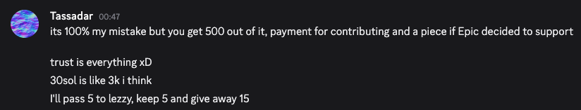 Aay4w's tweet photo. @iliya_kovachki Come on man, you just want the money, you're embarassing yourself. 

Never claimed I or the project supported the token, didn't say I made the project. You just want money and it's fine. Just don't paint me out to be a scammer. https://t.co/Mz0Xeqy6oc