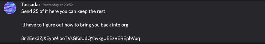 Aay4w's tweet photo. @iliya_kovachki Come on man, you just want the money, you're embarassing yourself. 

Never claimed I or the project supported the token, didn't say I made the project. You just want money and it's fine. Just don't paint me out to be a scammer. https://t.co/Mz0Xeqy6oc