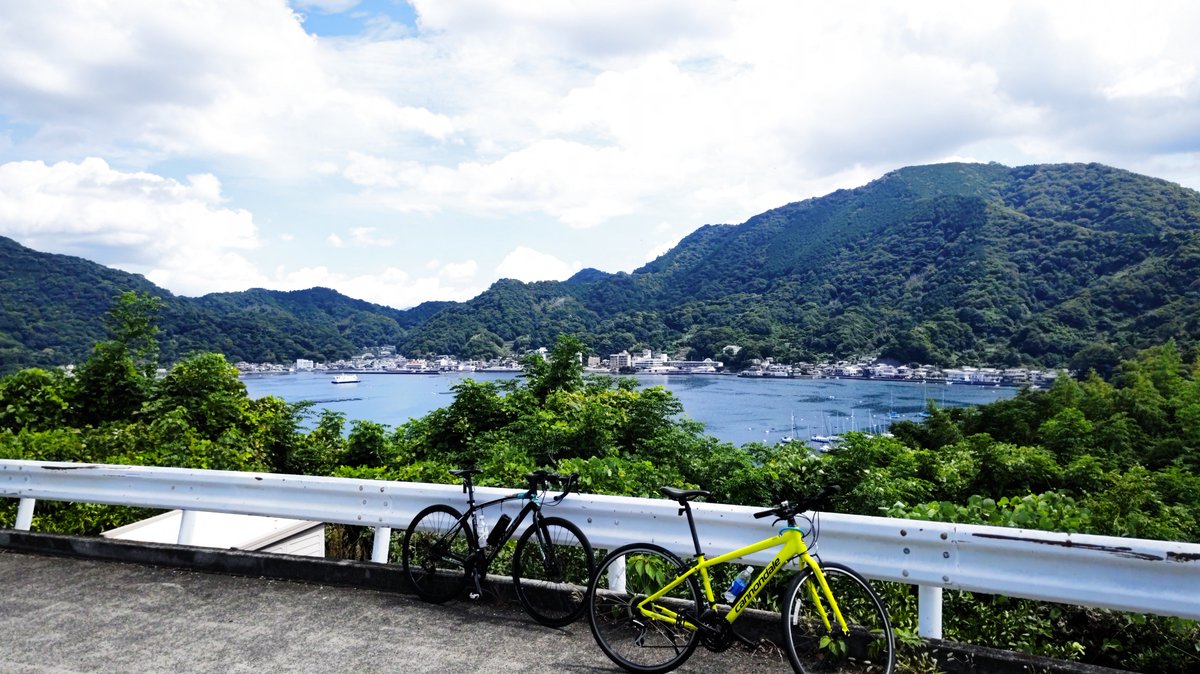 yakei1702's tweet photo. 内浦湾が一望できてよき https://t.co/0dQXRFWheA