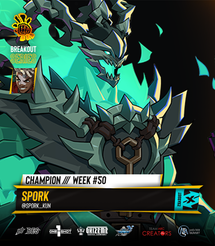 BreakoutES's tweet photo. π« BREAKOUT Series: #2XKO #50
Congratulations to @Spork_kun!!!
π
Your BES Top 8:
@Dapper_Dlnosaur / @SyIvanos / SoulMaxiS / @TheNitten / @ItsDevillion & Cobra :3 / BaronMWG / @LupusTalbain
ποΈ Special Thanks to:
@SupahRob64 & @MormonKombat
#BREAKOUTSeries https://t.co/bCOuN9iCCJ