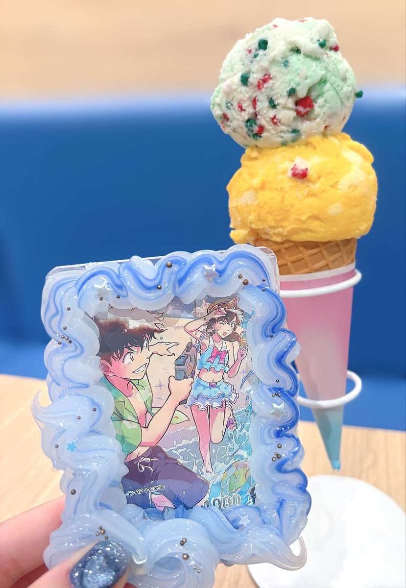 BabBabBox's tweet photo. #コナンカード装飾部
🍨 https://t.co/7ddmshsrik