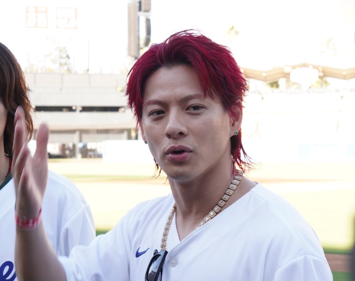 Naoto_SANSPO's tweet photo. Number_i 平野紫耀さん背番号「4649」の理由について

「あまり僕たちのことを知らない人もいるということでNice to meet youの意味を込めて🇺🇸」

#平野紫耀 #神宮寺勇太 #岸優太
#Number_i #Number_i_LYs #TOBE
@number_i_offic @tobeofficial_jp 
#Dodgers https://t.co/nulaT5cnxo